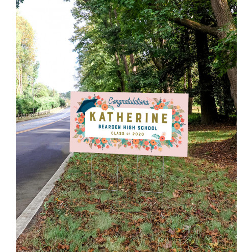 Large Graduation Yard Sign