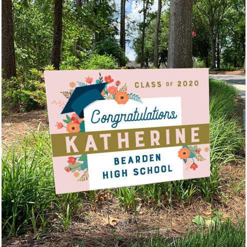 Small Graduation Yard Sign